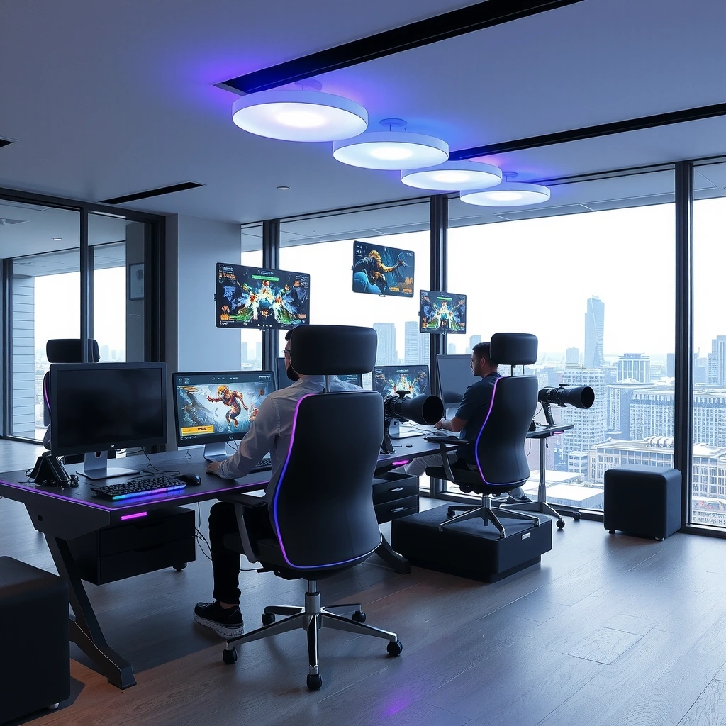 Game development services background